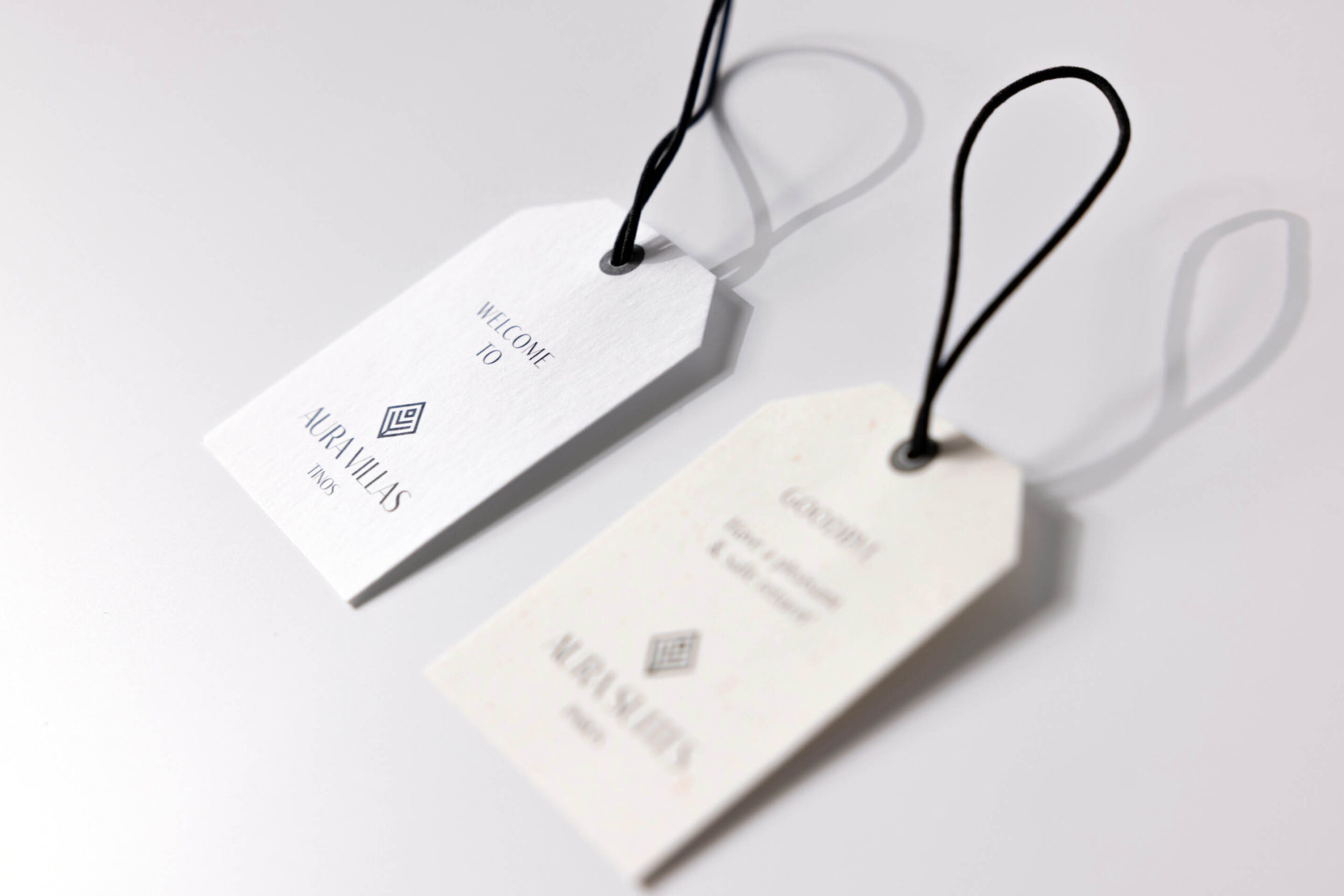 luggage tag paper