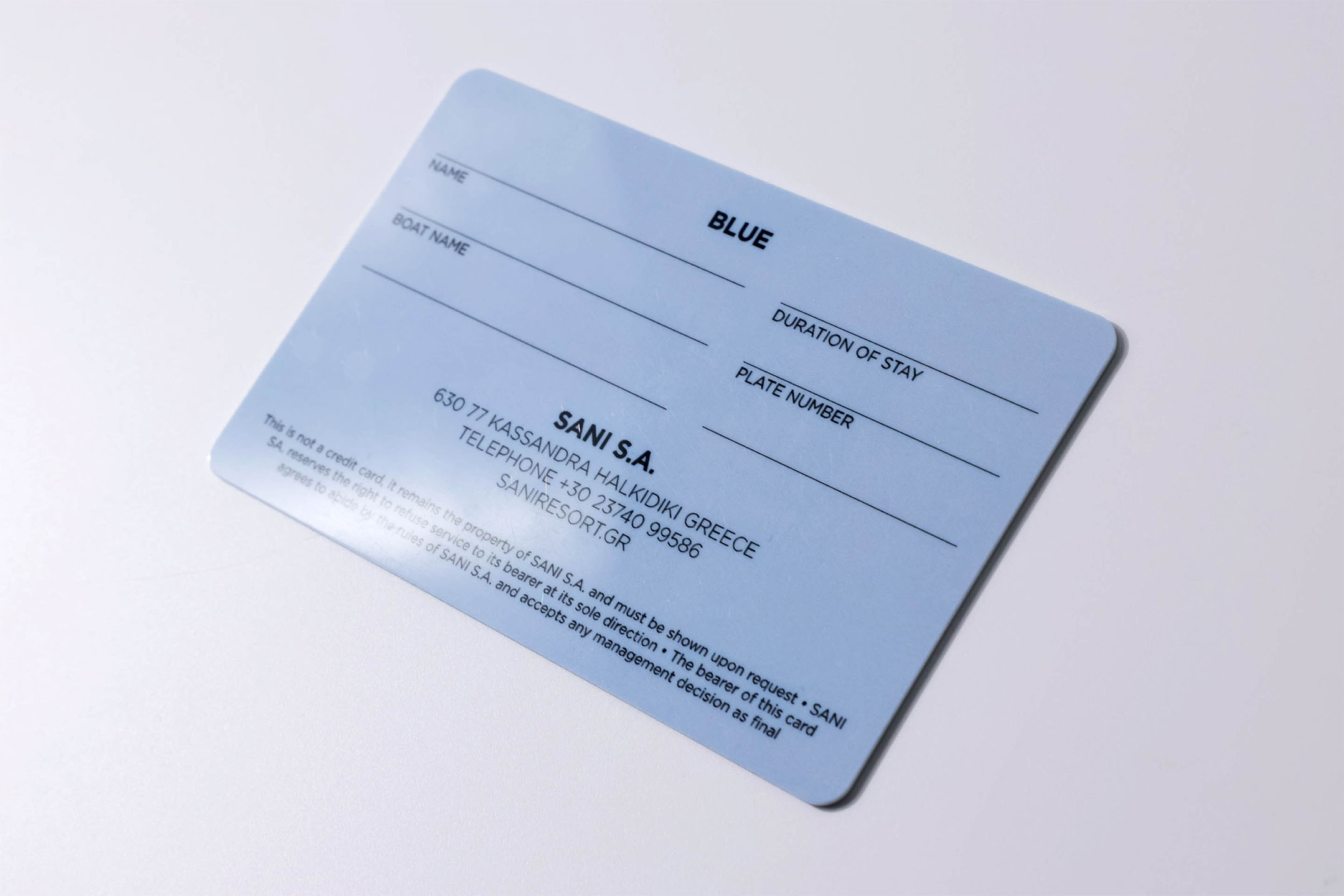 loyalty card